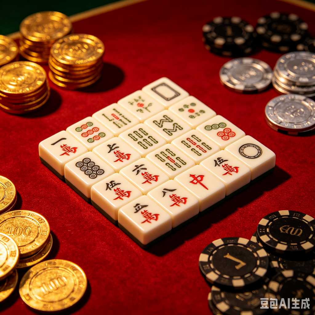 mahjong table mat