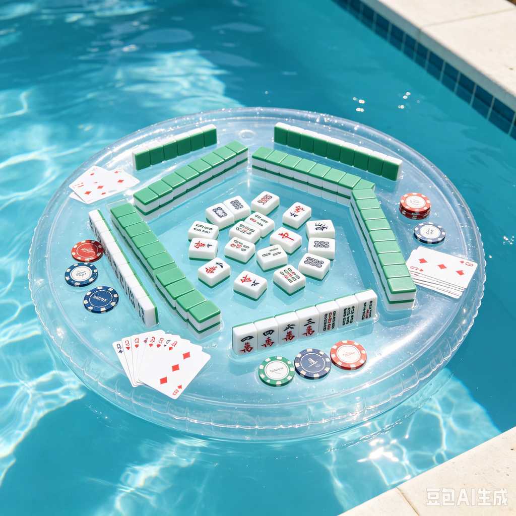 special color mahjong set gift